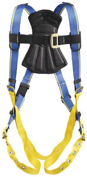 Werner Full Body Harness, Vest Style, 2XL H212005