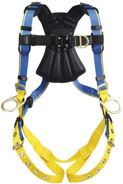 Werner Full Body Harness, Vest Style, XL H262004