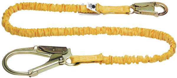 Werner Softcoil Single Leg Lanyard Energy  6ft C351200