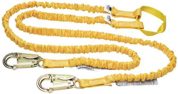 Werner Softcoil Twinleg Lanyard Energy Abs 6ft C453100