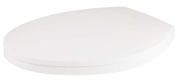 Centoco Toilet Seat, With Cover, Toilet Seat, Elongated, White GR8000LC-001