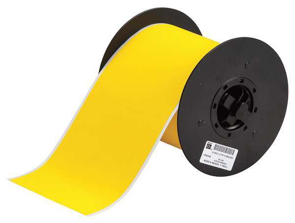 Brady Tape, Yellow, Labels/Roll: Continuous B30C-4000-855-YL