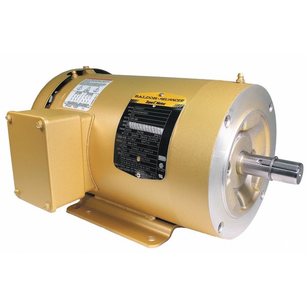 Baldor-Reliance 3-Phase General Purpose Motor, 1 1/2 HP, 145TC Frame, 208-230/460V AC Voltage, 1,760 Nameplate RPM CEM3554T