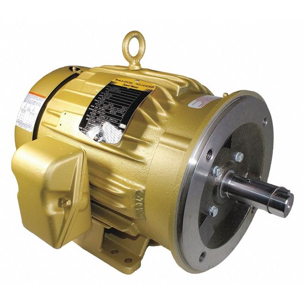 Baldor-Reliance 3-Phase General Purpose Motor, 2 HP, 184TC Frame, 208-230/460V AC Voltage, 1,165 Nameplate RPM CEM3664T