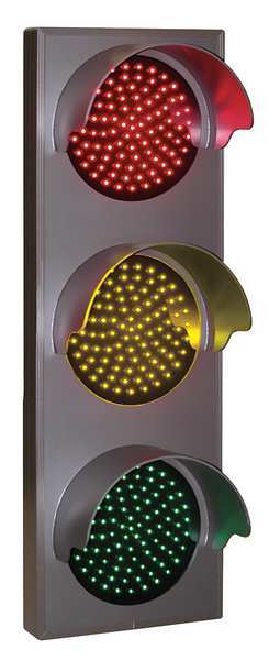 Tapco LED Traffic Signal Light, Red/Ylw/Green 116880