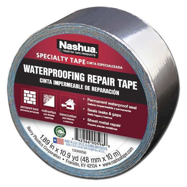 Nashua Foil Tape, 48mm x 10m, Silver 361-11 | Zoro