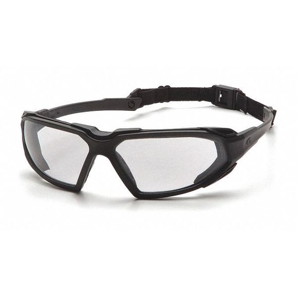 Pyramex Safety Glasses, Clear Anti-Fog, Scratch-Resistant SBB5010DT
