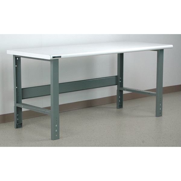 Stackbin Bolted Workbenches, 72" W, Adjustable Height, 3500 lb. C7230-3505
