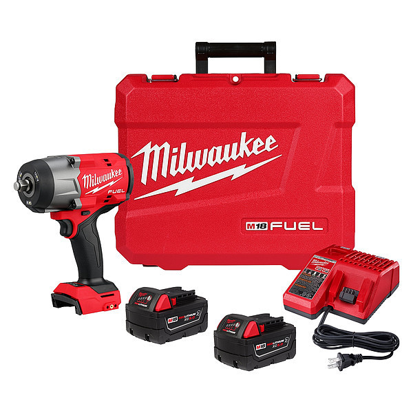Milwaukee Tool High Torque Impact Wrench, 1/2 in 2967-22, 2361-20