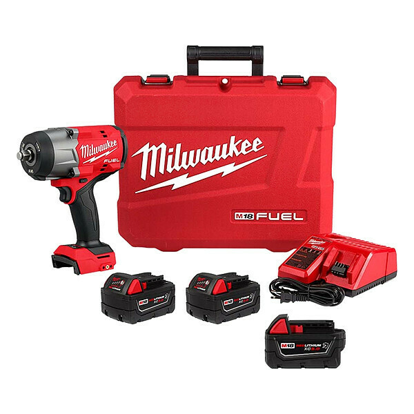 Milwaukee Tool Impact Wrench and Battery 2967-22, 48-11-1850R