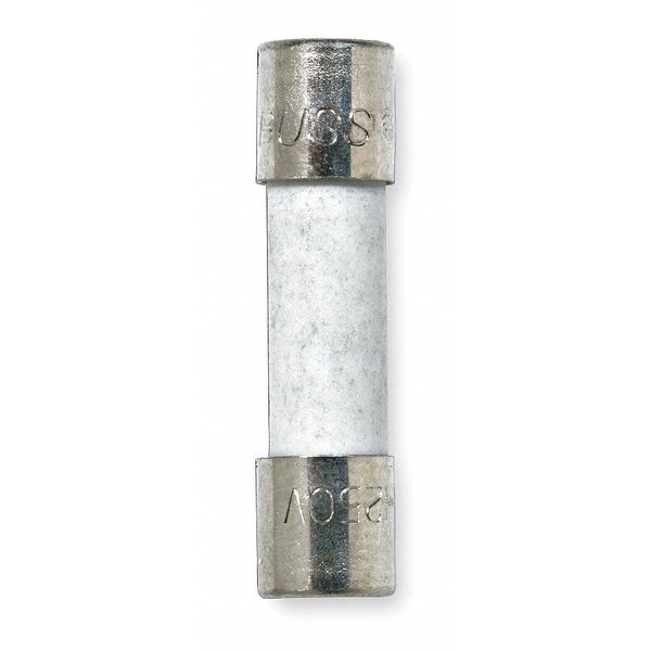 Eaton Bussmann Ceramic Fuse, S505 Series, Time-Delay, 1.60A, 250V AC, 1.5kA at 250V AC, 5 PK S505-1.6-R