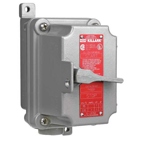 Killark Tumbler Switch, 120/277VAC FXS-41C