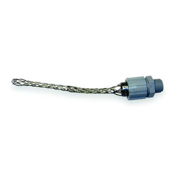 Hubbell Wiring Device-Kellems Strain Relief Cord Grip, Male, Straight 074011336