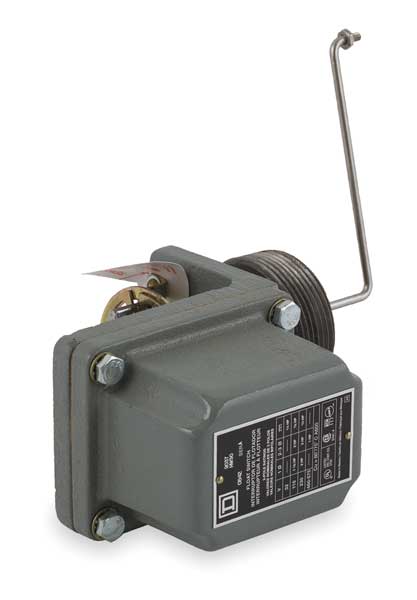 Telemecanique Sensors DPST Tank Liquid Level Switch Close on Rise 50 psi 9037HW34