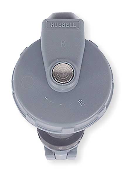 Hubbell IEC Pin and Sleeve Connector, 60A, 600V HBL460C5W