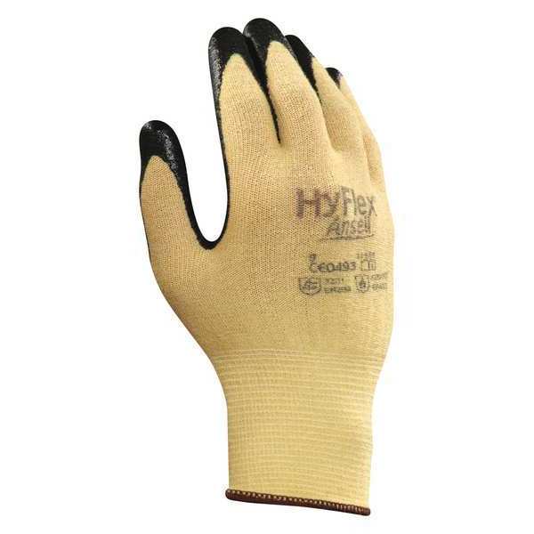 Ansell Cut Resistant Coated Gloves, A2 Cut Level, Nitrile, 2XL, 1 PR 11-500