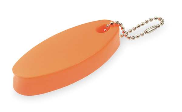 Lucky Line Key Float with Ball Chain, Orange 9241