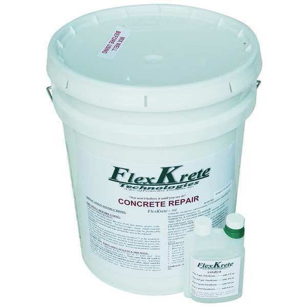 Flexkrete 5 gal. Gray Concrete Repair Compound FK-102G