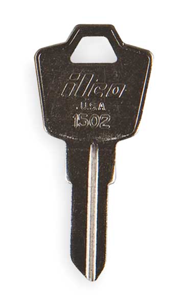 Kaba Ilco Key Blank, Brass, ESP, Pins 5, PK10 1502