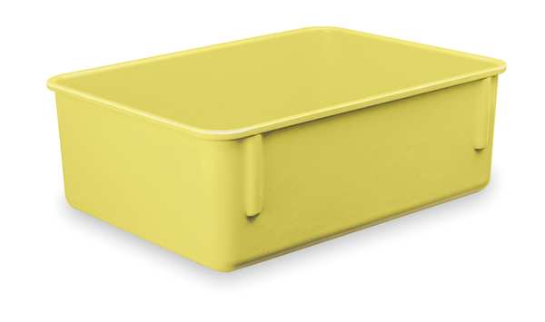Lewisbins Nesting Container, Yellow, Fiberglass Reinforced Polyester, 9 3/4 in L, 6 1/4 in W, 4 1/2 in H NO96-4 Yellow