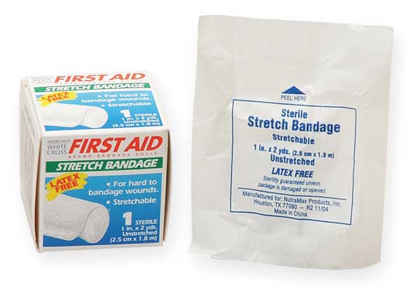 Honeywell Stretch Bandage, Sterile, White, Gauze, Bulk 043170