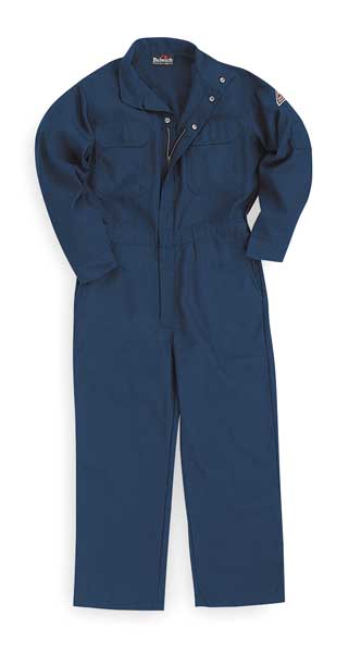 Vf Imagewear Flame Resistant Coverall, Navy Blue, Nomex(R), M CNB2NV RG 38