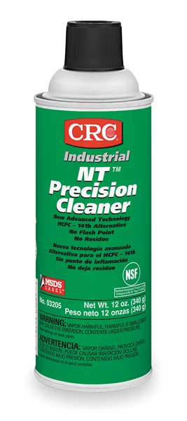 Crc CRC 12 oz. Aerosol Can, Precision Cleaner 03205