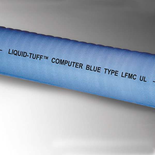 Allied Tube & Conduit Liquid-Tight Conduit, 1/2 In x 100ft, Blue 6402-30-00