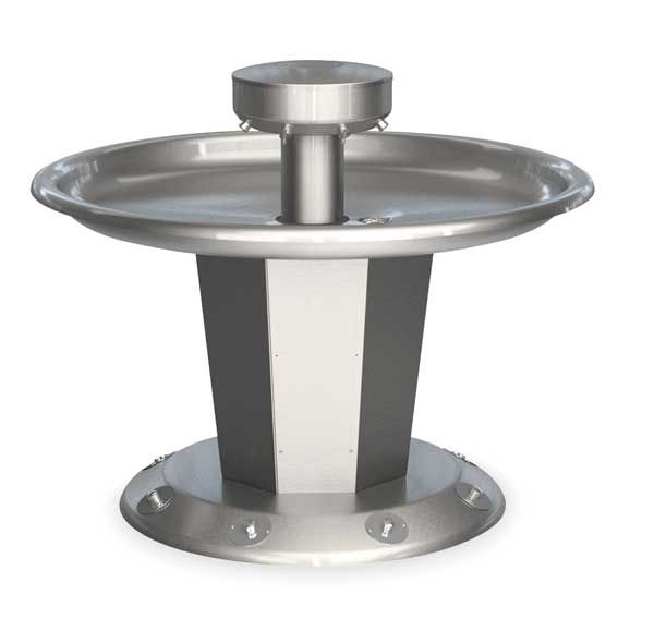 Bradley -, Circular, Shallow Bowl Wash Fountain S93-639