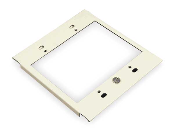 Legrand Device Plate, 2 Gang, Steel V6007C-2