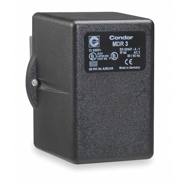 Condor Usa Pressure Switch, (1) Port, 3/8 in FNPT, 3PST, 45 to 160 psi, Standard Action 31EEXXXX