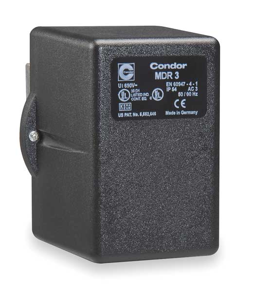 Condor Usa Pressure Switch, (1) Port, 3/8 in FNPT, 3PST, 45 to 160 psi, Standard Action 31EEXEXX