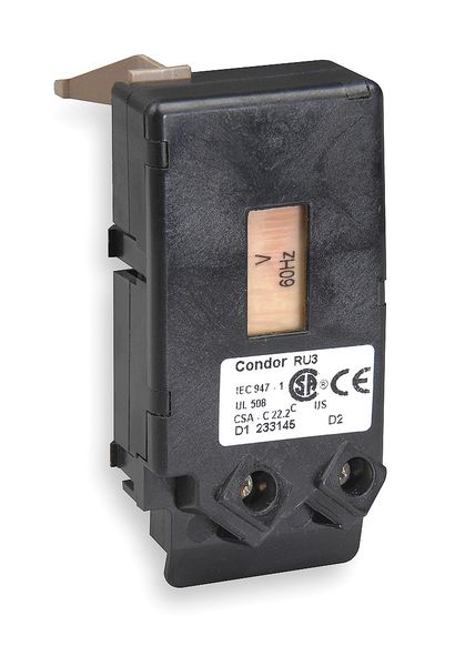 Condor Usa Under Voltage Relay, 277V, 60 Hz, MDR3 RU3L