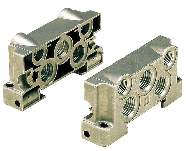 Speedaire End Plate Kit, 5599-1 ISO 1 Manifolds 3FZZ1