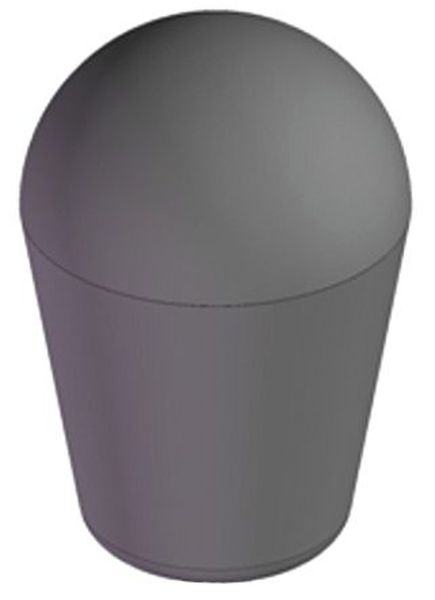 Innovative Components Shift Knob Soft Touch, 1/2-13 Thread Size, 2.50"L, Steel GN8C----S5-LS21