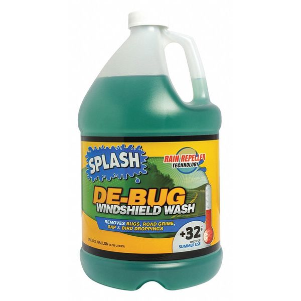 Splash 1 gal Windshield Washer/De-Bug/Rain Repellent Plastic Bottle 129477