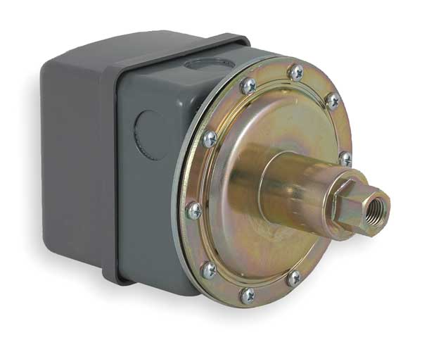 Telemecanique Sensors Vacuum Switch, Stndrd, 20/25"Hg, Diaphragm 9016GVG1J13E
