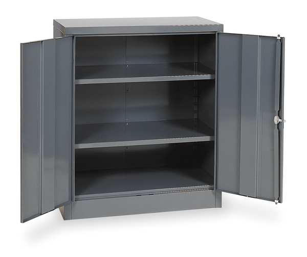 Zoro Select 24 ga. ga. Steel Storage Cabinet, 36 in W, 42 in H ...