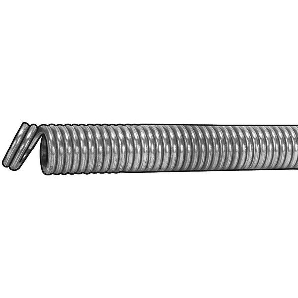 Zoro Select Extension Spring, Stl, Zinc, 0.358x16 1/2 L 3HPT7