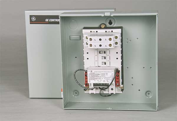 Ge 120VAC Mechanically Held Lighting Contactor 4P 30A CR463M40NJA10A0