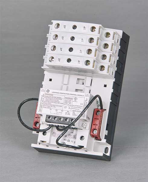 Ge 277VAC Mechanically Held Lighting Contactor 8P 30A CR463M80PNA