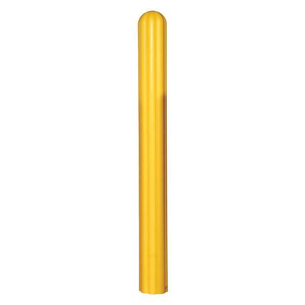 Zoro Select Post Sleeve, 6 In Dia., 72 In H, Yellow 173072