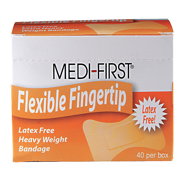 Medi-First Bandage, Fabric, Box, 2 In L, PK40 61578