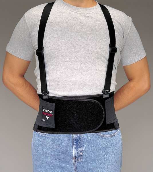 Allegro Industries Back Support, Breathable, Suspender, L 7190-03
