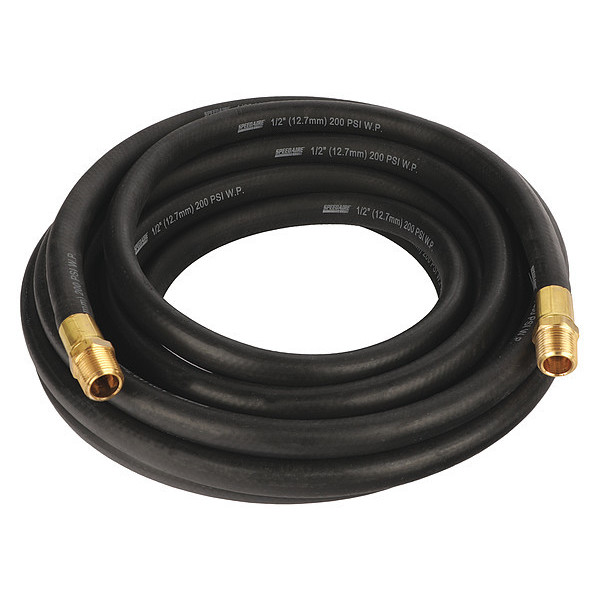 Continental 1/2" x 25 ft EPDM Coupled Multipurpose Air Hose 200 psi BK 20031498