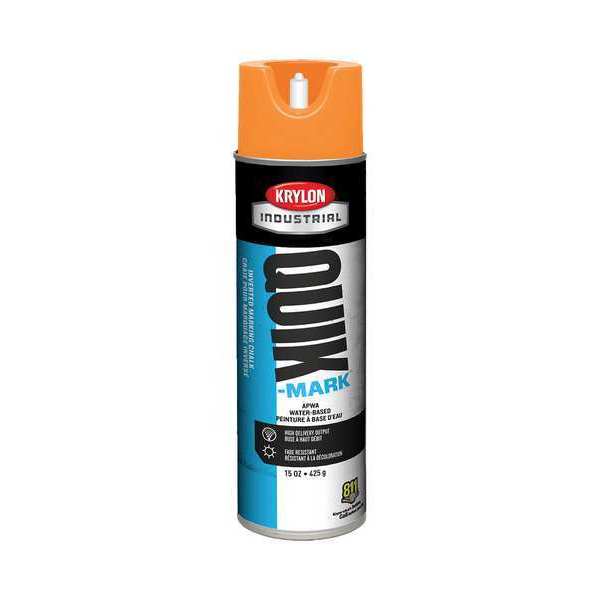 Krylon Industrial Inverted Marking Chalk, Orange, 15 oz. KWBC3501A