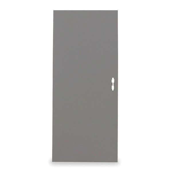 Ceco Steel Door, LH, 84 in H, 36 in W, 1 3/4 in Thick, 18-gauge steel, Type: Lead-Lined Flush CLLD-FL3070-LH-MORT-CE