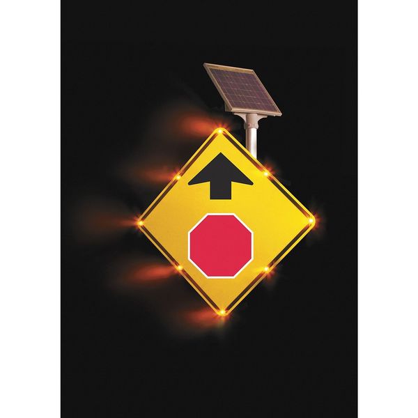 Tapco LED Traffic Sign 36" W, 36" H 2180-00216