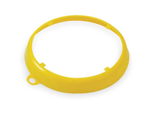 Zoro Select Color Code Drum Ring, Gloss Finish, Yellow 207009