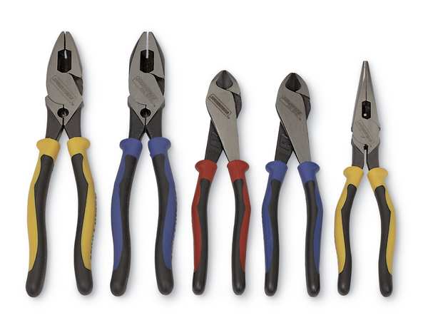 Klein Tools Lineman\'s Crimping, Pliers, | 9-Inch Zoro (J2000-9NECR)